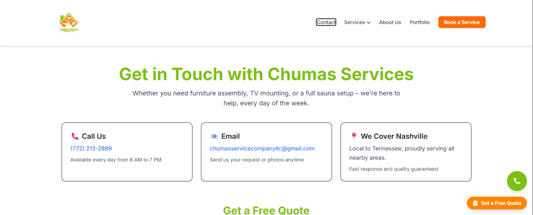 Chumas Services LLC